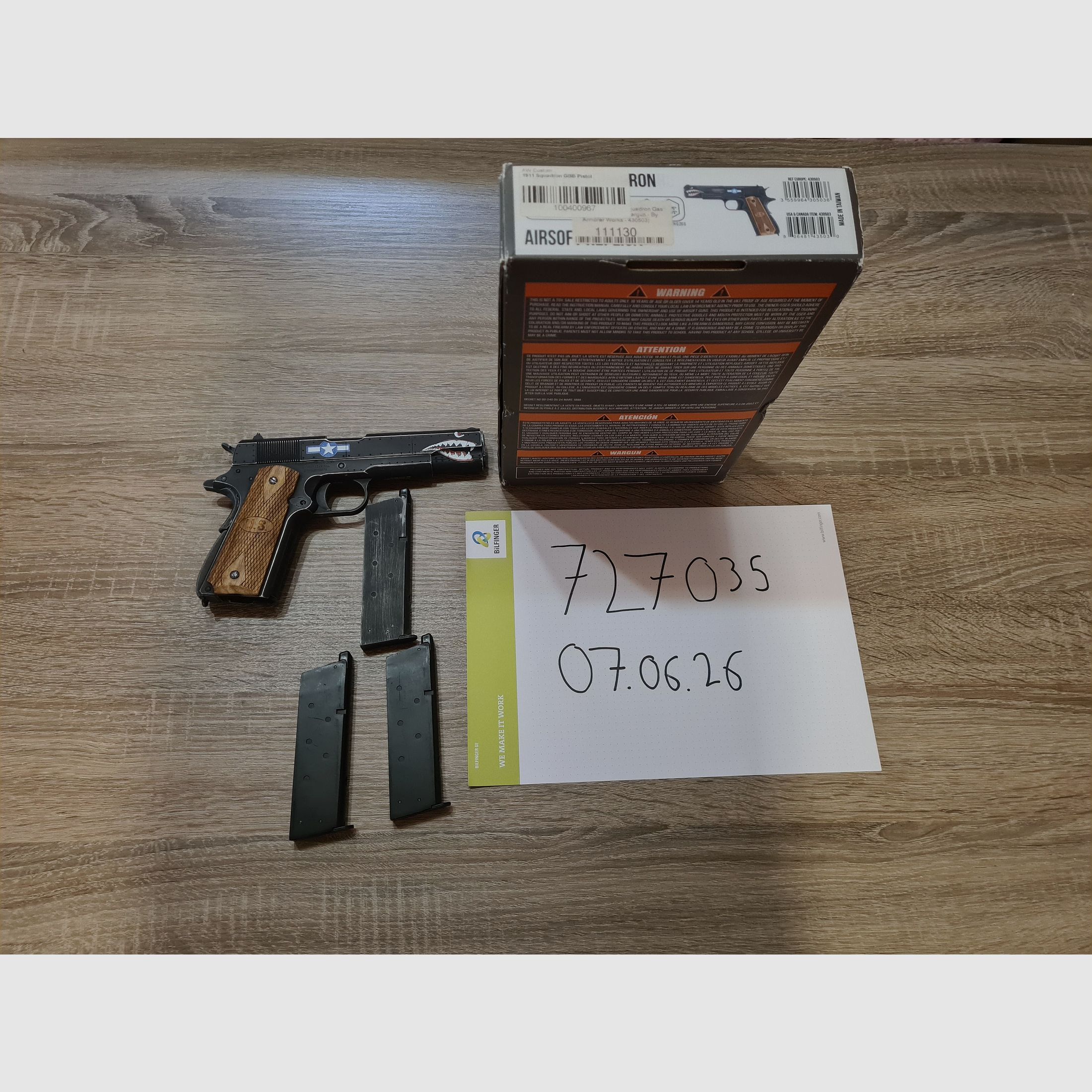 AW CUSTOM 1911 Squatron