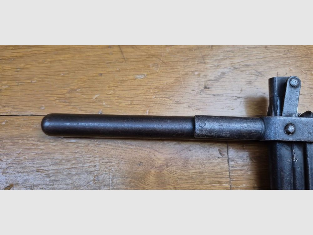Wunderschöne Luger P08 Pistolenpatrone – Unverzichtbares Zubehör für das Trommelmagazin – Sehr seltenes AEG-Modell (das seltenste!) – Sehr schöner Stempel und Herstellerlogo – Perfekter Zustand – Sehr seltenes Sammlerstück! – TBE+++, Bild 14 von 16