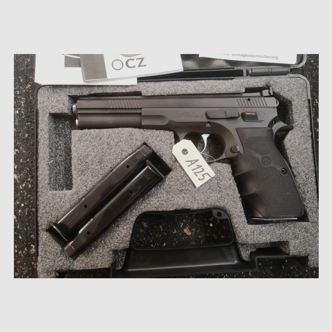 CZ75 Sport II SA (Sport 2) Oschatz Tuning 6" Matchpistole CZ SP01 Viper