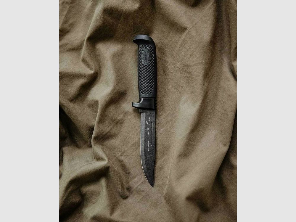 Martiini Condor Frontier Kniv Sort Gummi Skæfte, Rustfrit Stål Martef, billede 2 af 2