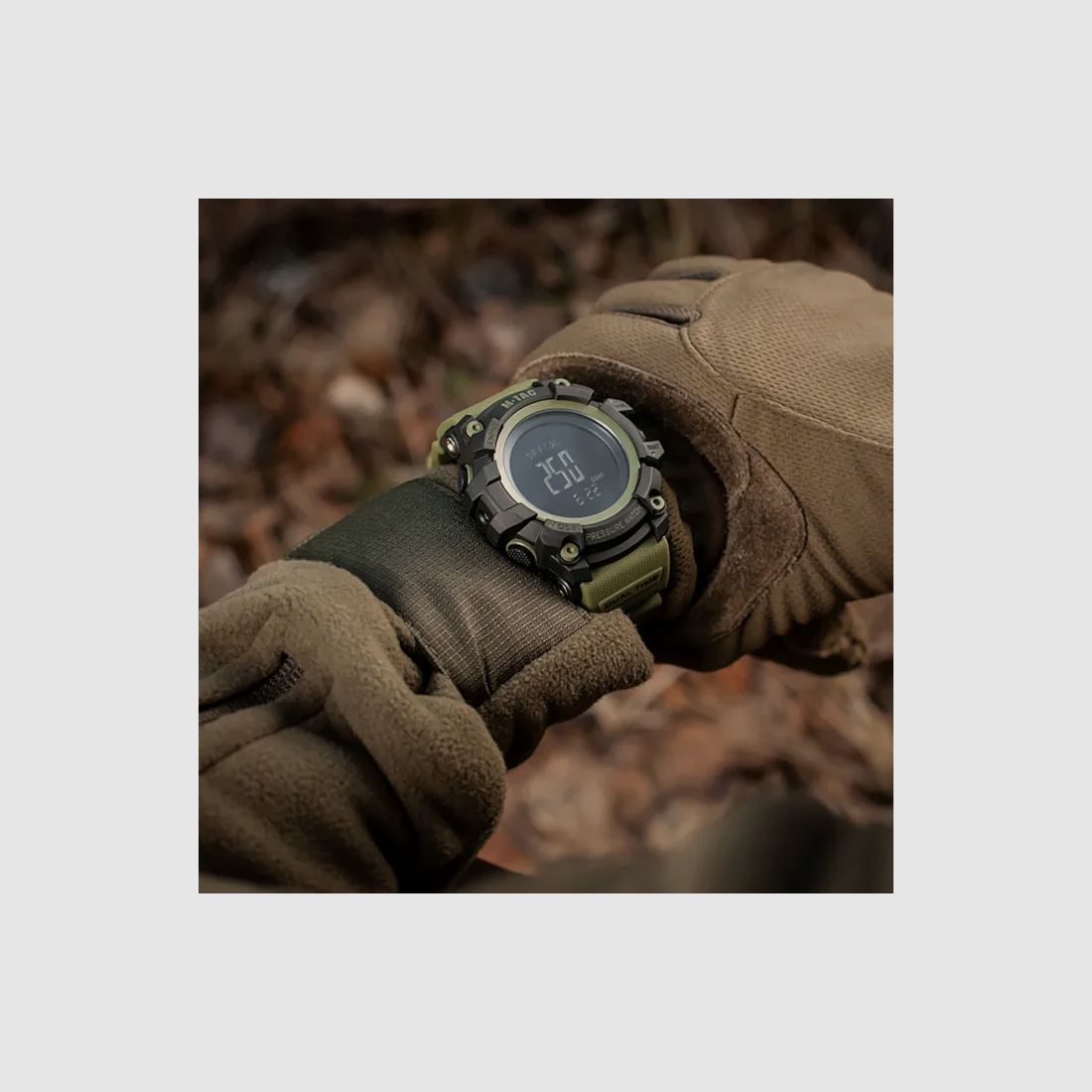 Reloj táctico M-Tac® Adventure Negro/Oliva