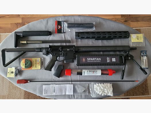 DAR AR15 Carbon EINZIGARTIG 18 Zoll .223 Wie Neu keine 2000 Schuss