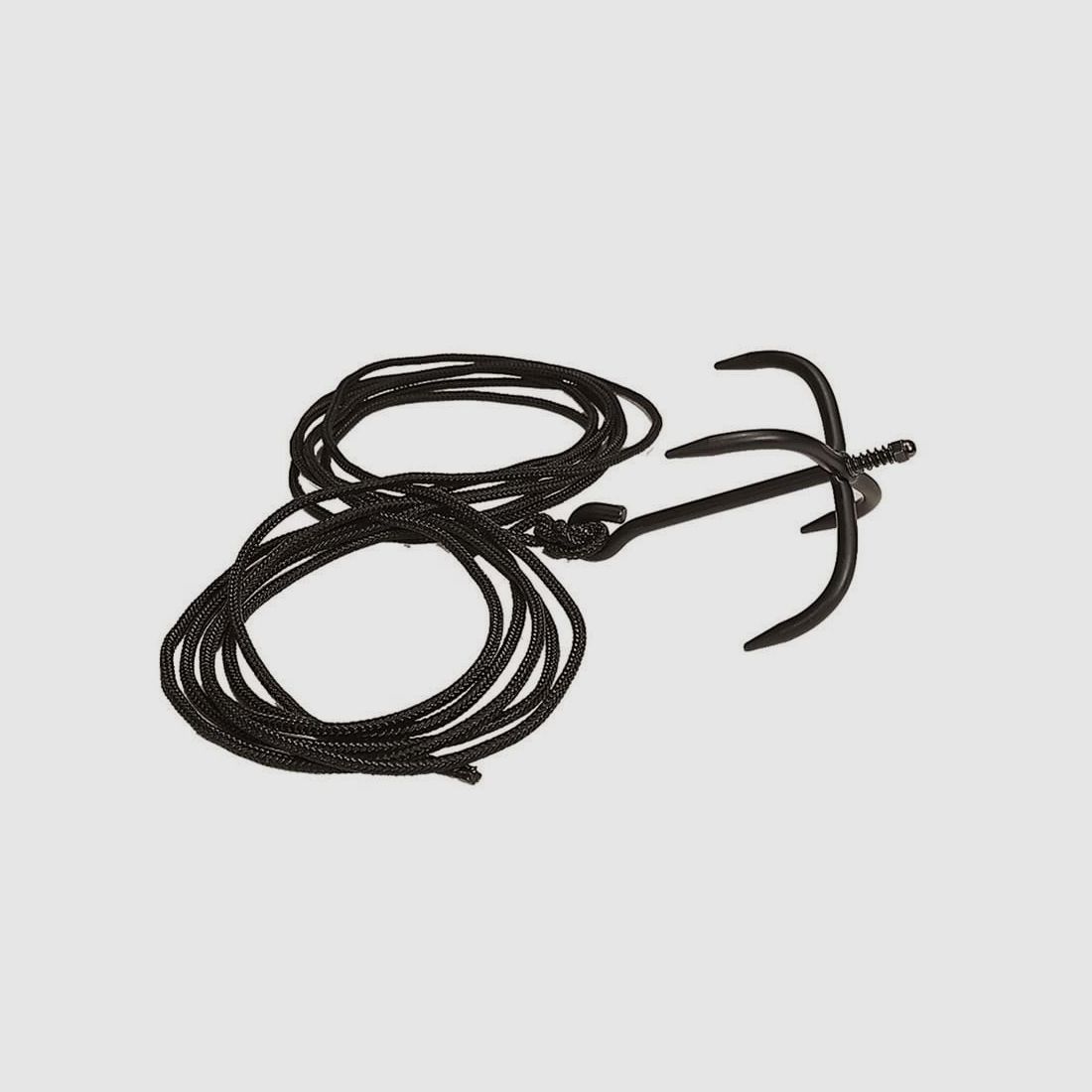 MIL-TEC throwing anchor with rope and safety closure 10m