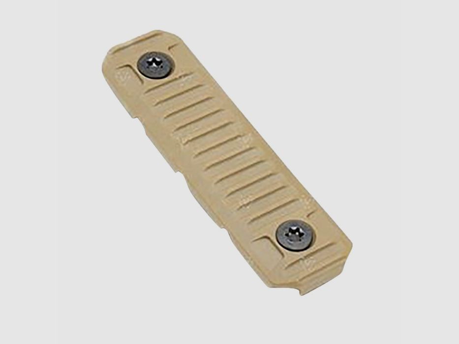 STRIKE INDUSTRIES AR-15 M-LOK CABLE MANAGEMENT RAIL COVERS LONG FDE 2PK, image 1 of 2