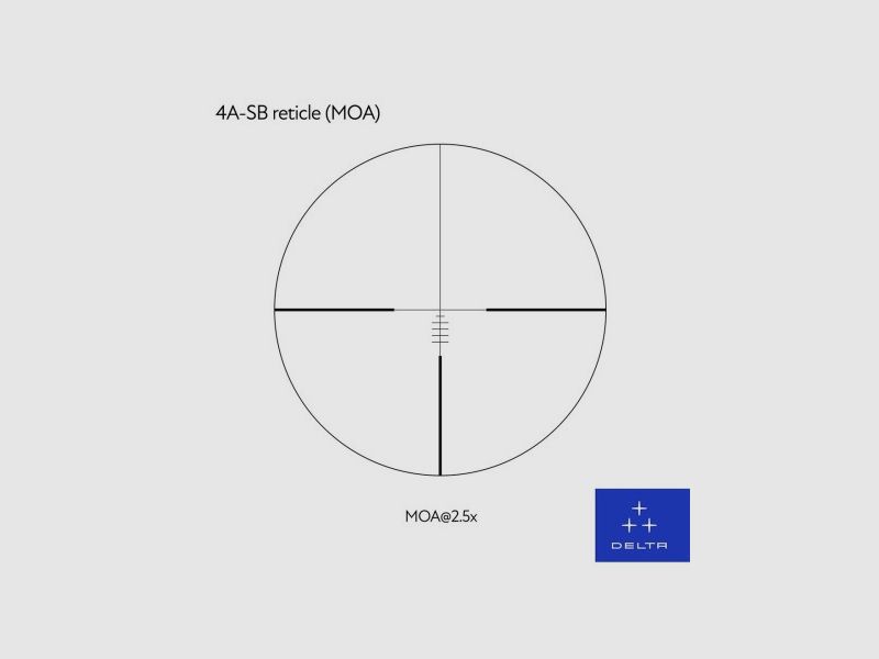 Delta Optical Titanium HD 4-24X50 4A Sb Balistisch, Bild 8 von 9