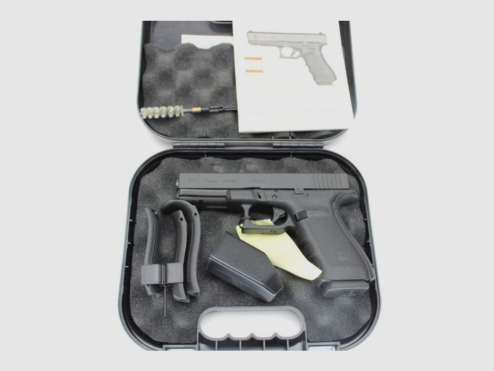 Pistole Glock 21 GEN4 in Box mit Zubehör .45Auto