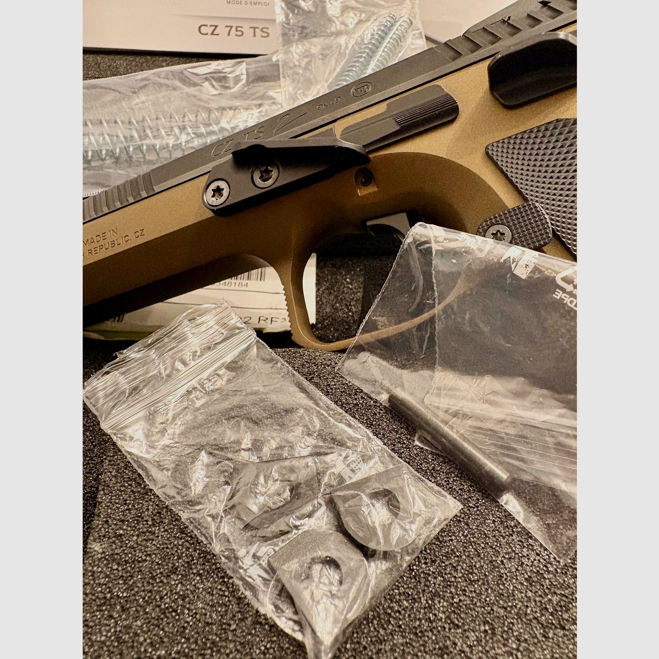 CZ TS 2 Bronze - Beamtenwaffe 