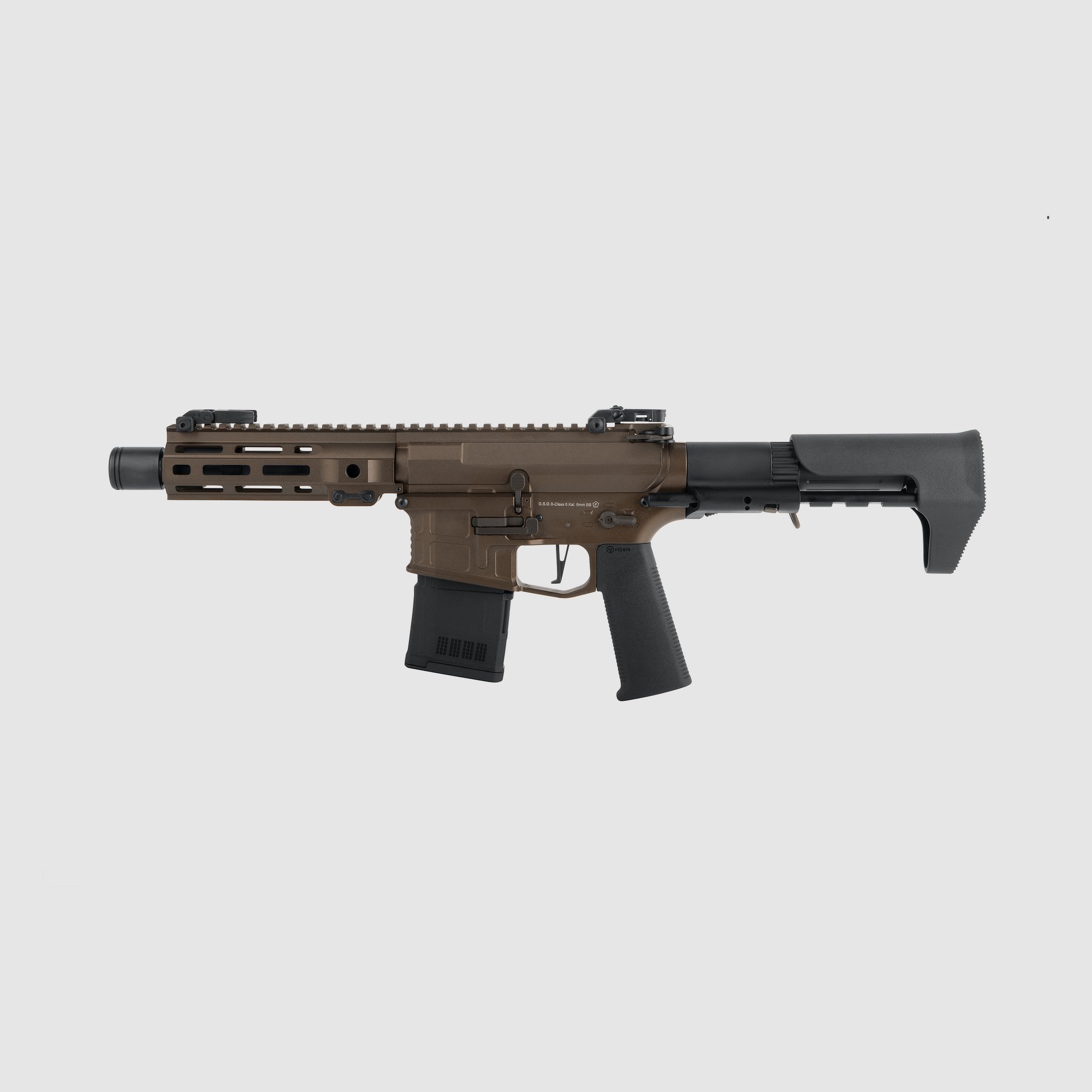 Ares M4 X CLASS Model 6 Bronze 6mm - Airsoft S-AEG