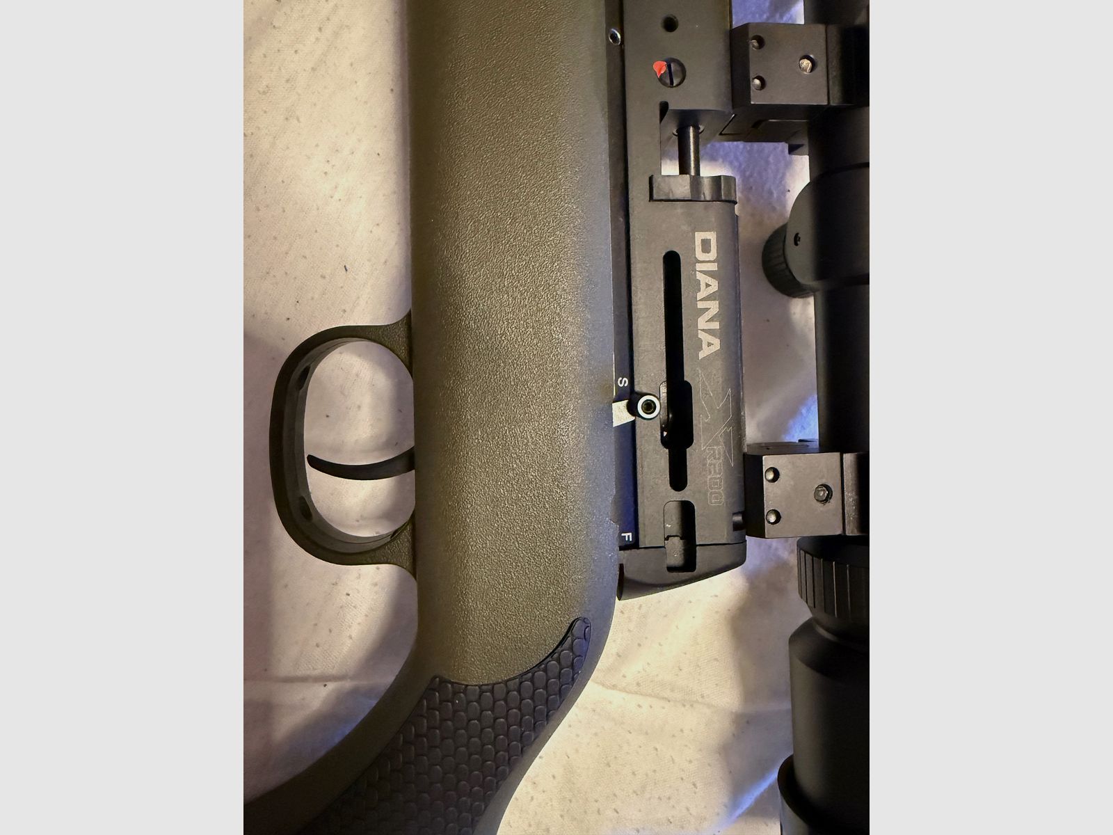 Diana XR200 in complete set with scope and Diana hand pump + export kit