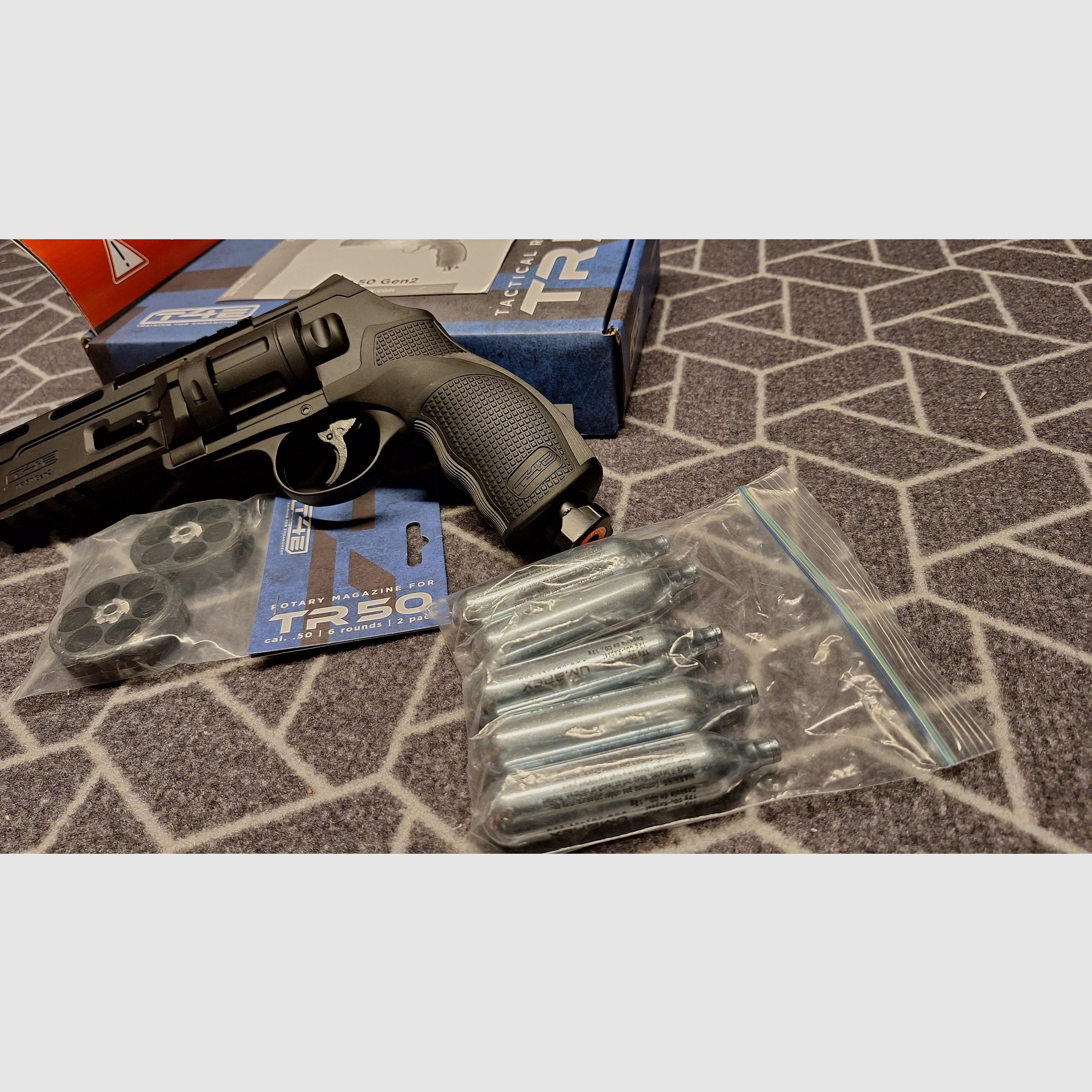 TR50 Gen2 T4E Revolver Co2 cal .50 - Neu!