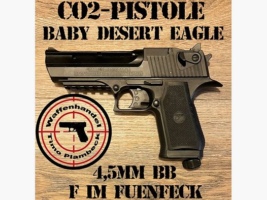 CO2-Waffe / Pistole  "Baby" Desert Eagle  im Kaliber 4,5mm BB