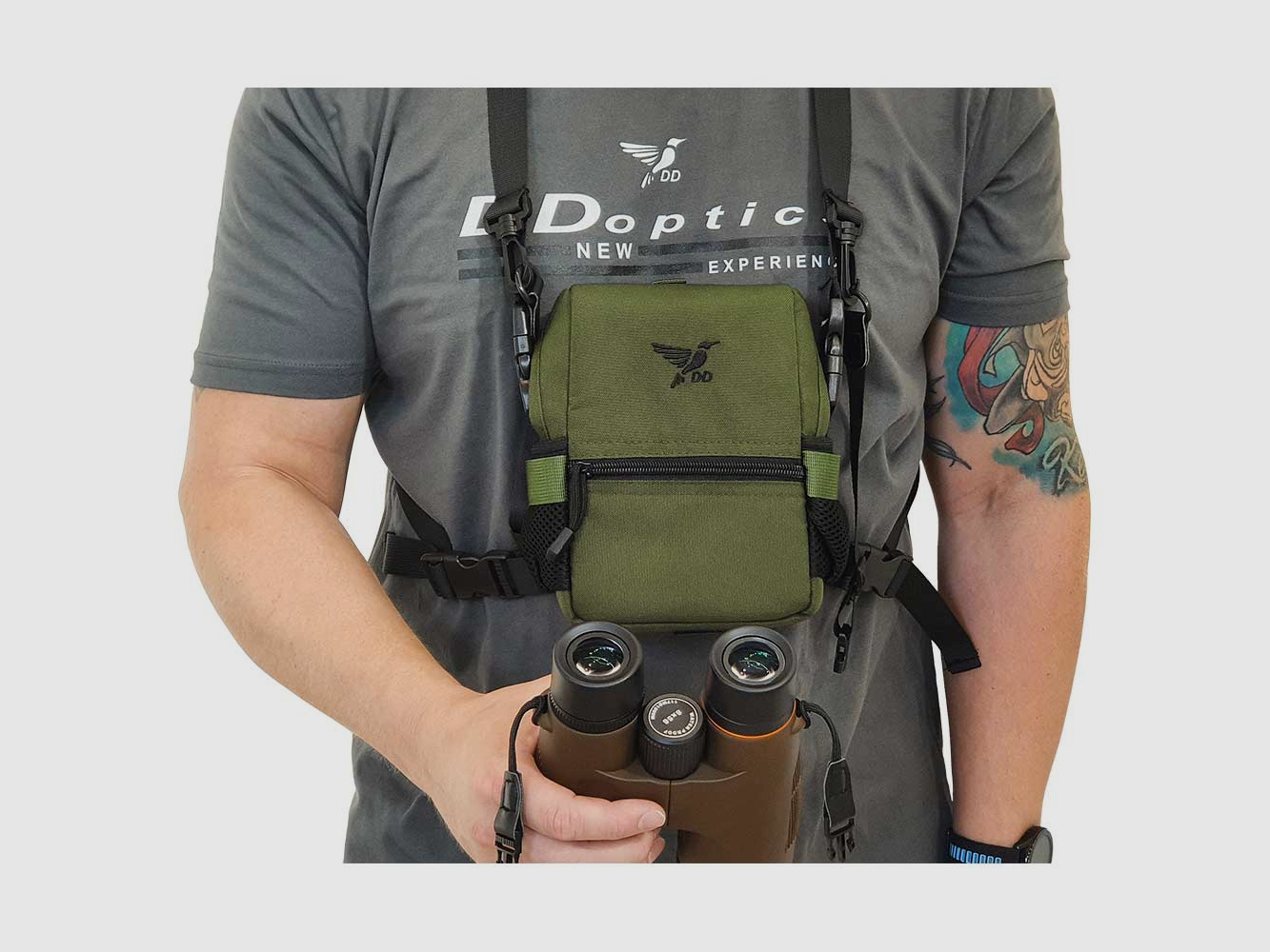 DDoptics | Fernglastasche Harness | Grün