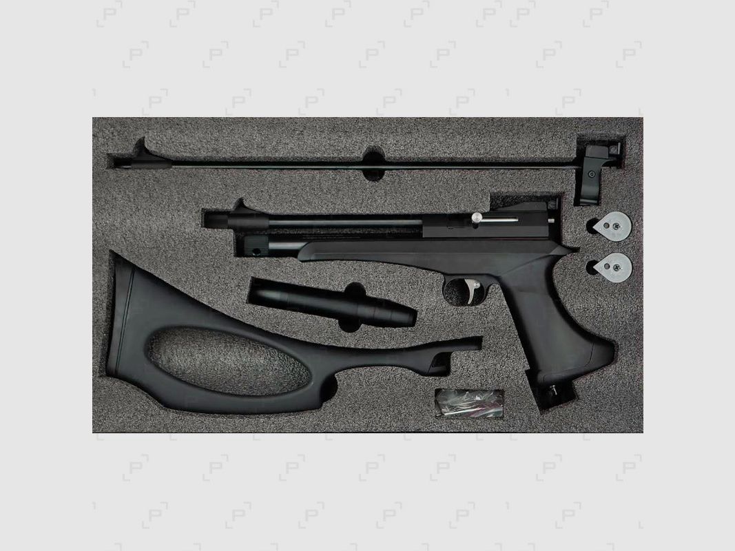 PACK pistola e carabina black CO2 ARTEMIS CP2 calibro 5,50 mm, immagine 5 di 5