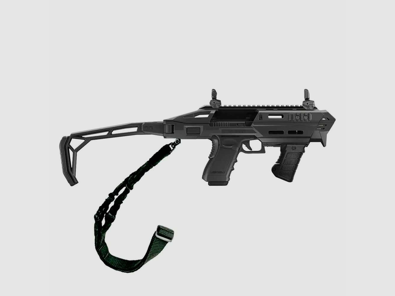 FAB DEFENSE KPOS AMP PRO GLOCK 17/19 & PDP & PDP 4.6 BLACK