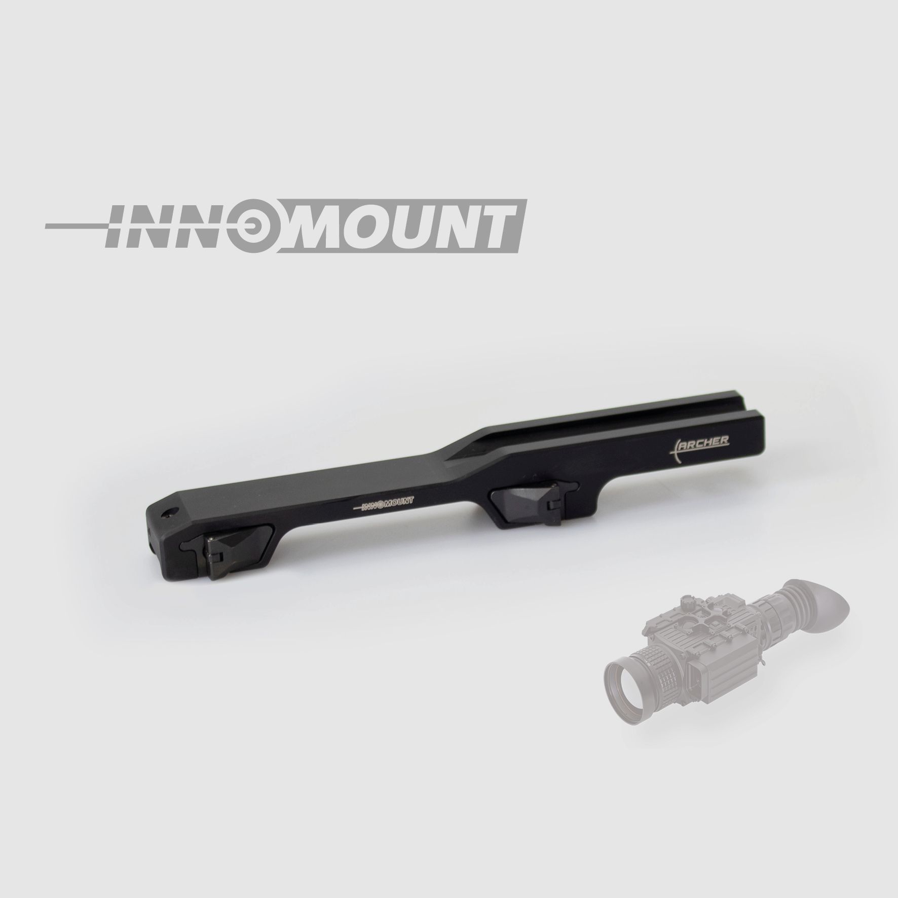 Innomount Quick Release Montage QD voor Weaver/Picatinny – Warmtebeeld- en Nachtzichtapparaten, afbeelding 2 van 2