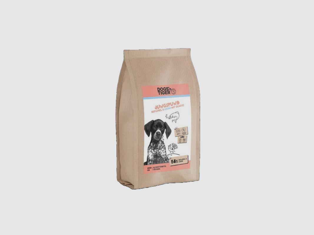 Dogs’n Tiger Hunde Trockenfutter Welpe Jungspund 12Kg