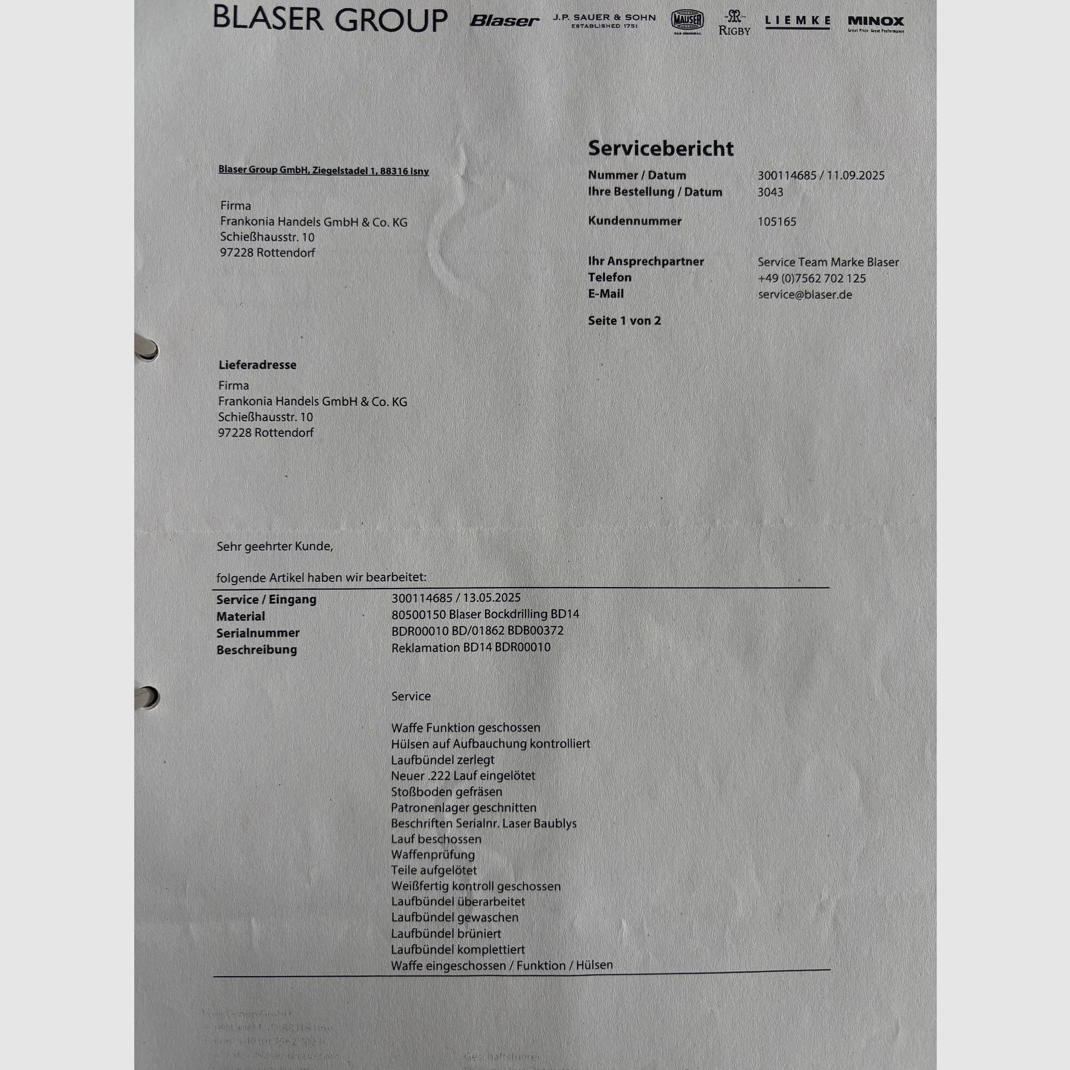 Blaser BD14 