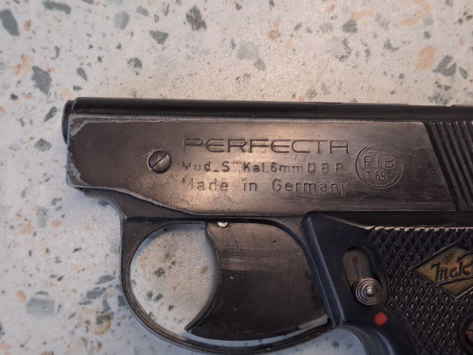Perfecta Mod S Schreckschuss 6mm selten 