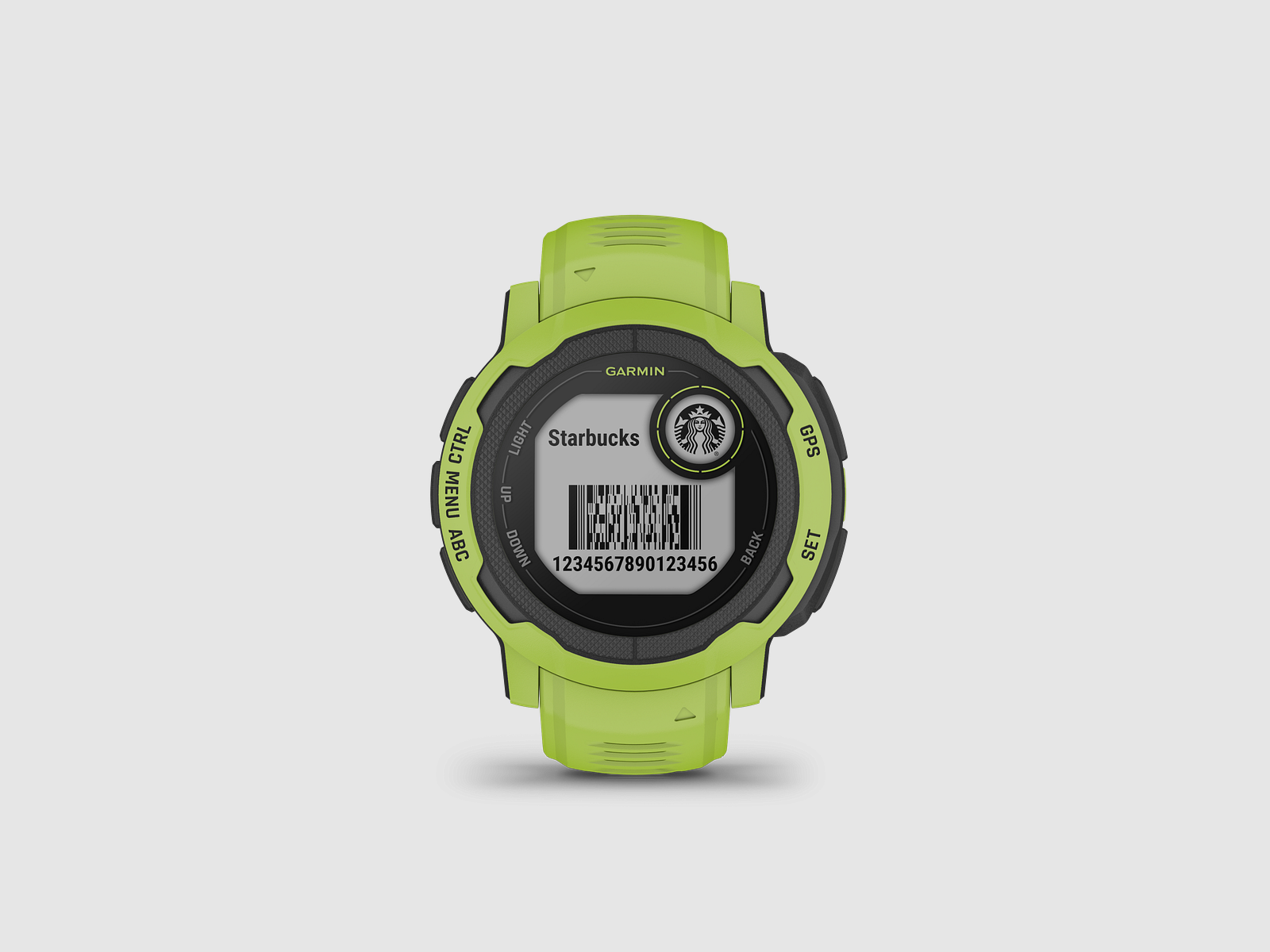 Garmin Instinct® 2 Limone mit Silikon-Wechselarmband 22 mm, Bild 8 von 9