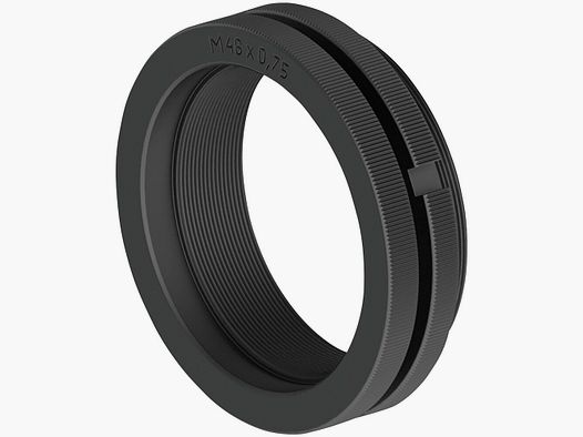 RECKNAGEL Reducing ring for adapters for attachments (M52x0.75-M46x0.75 for Meopta, Lahoux DigiClip, Nitehog Caiman)