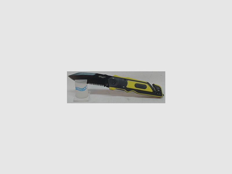 Messer RK - klappbar, schwarz-gelb