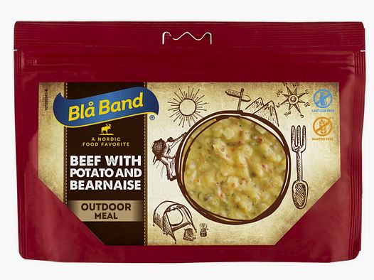 Blå Band Rindfleisch mit Kartoffeln und Béarnaise