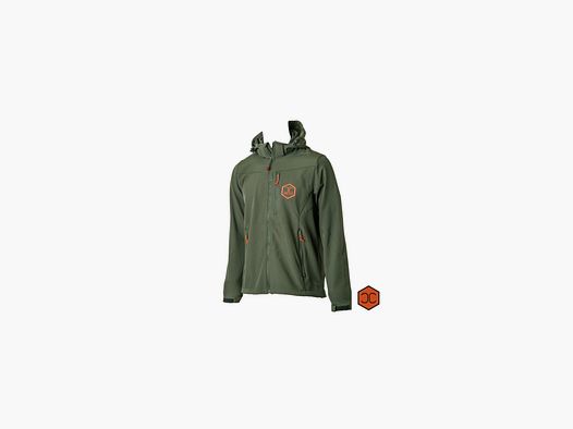 Capone Jacht Softshell Jas Wild Zwijn Groen