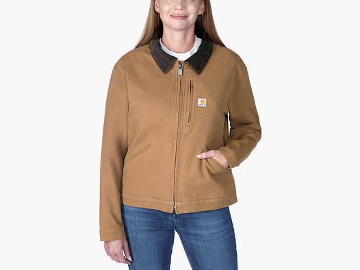 Carhartt Relaxed Fit Canvas Detroit Jacke, Damen, Carhartt® brown, M
