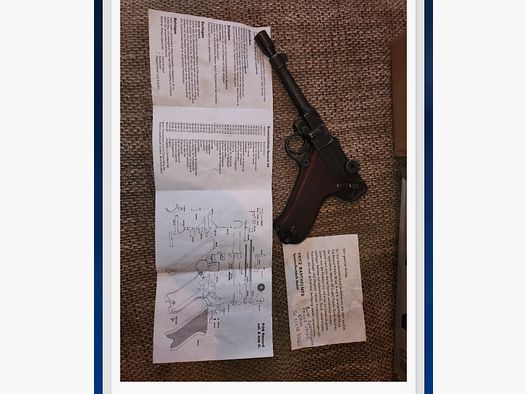 Mauser Luger 08 Record 08 PTB 517