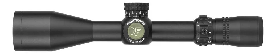 Nightforce NX6 3-18×50 F1 Zielfernrohr – Schwarz, MIL-C, Bild 4 von 6