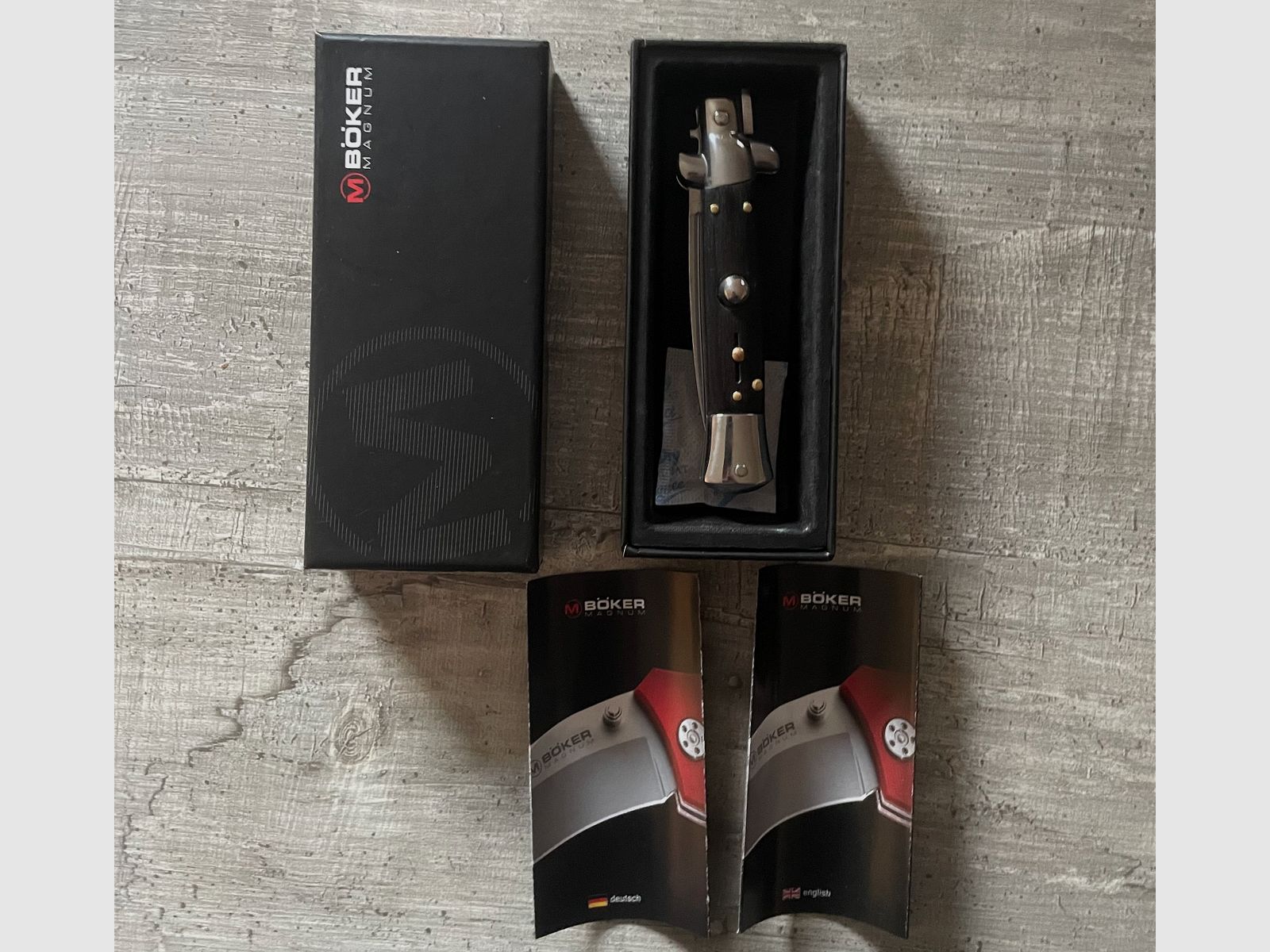 Böker Magnum Sicilian Needle Noir | Stiletto