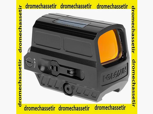 point rouge panoramique Holosun HS512C Reflex sights circle dot, 2 Moa, montage a serrage rapide sur rail picatinny