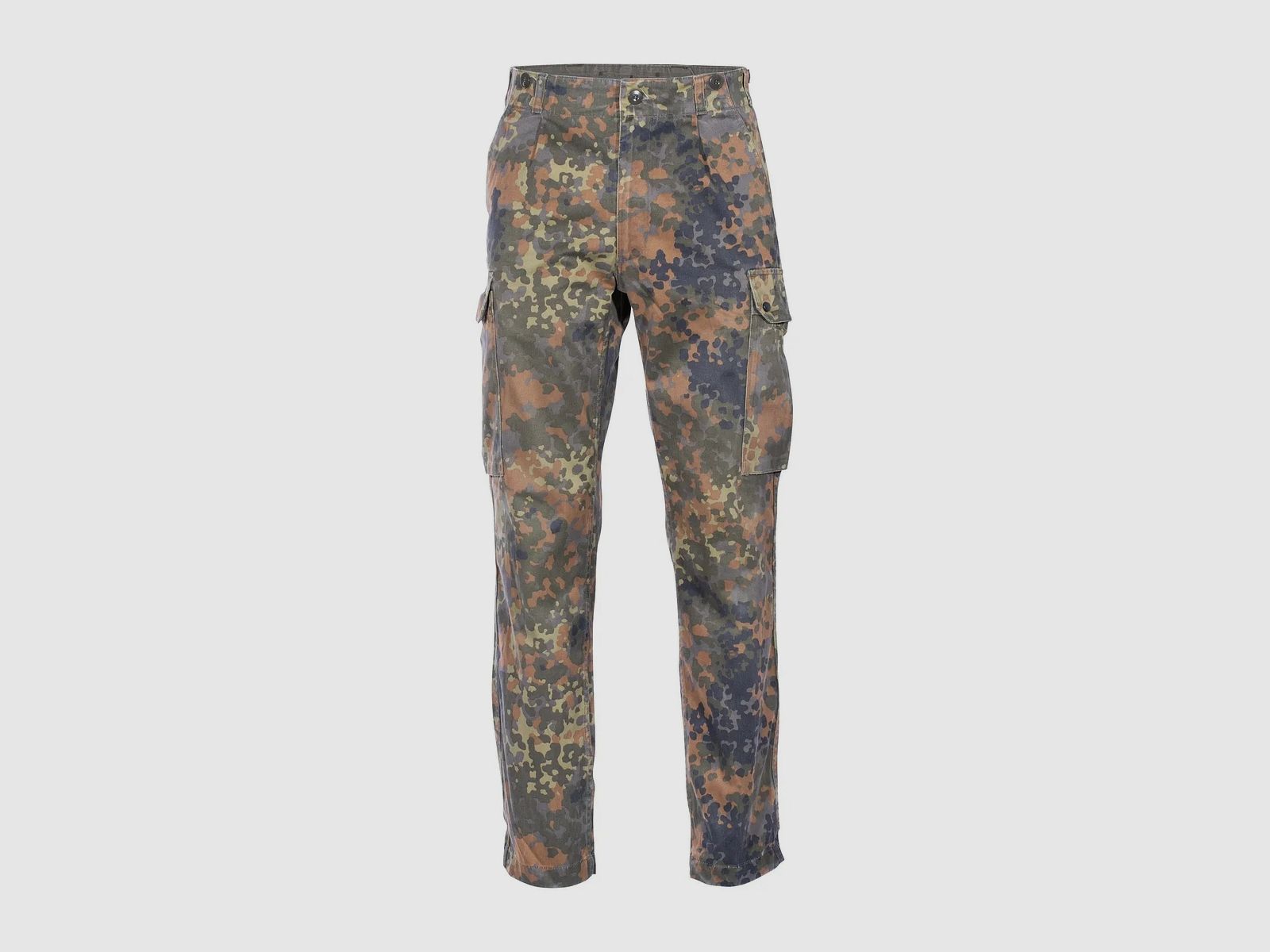 Bundeswehr Original BW Feldhose mit Reißverschluss flecktarn gebraucht
