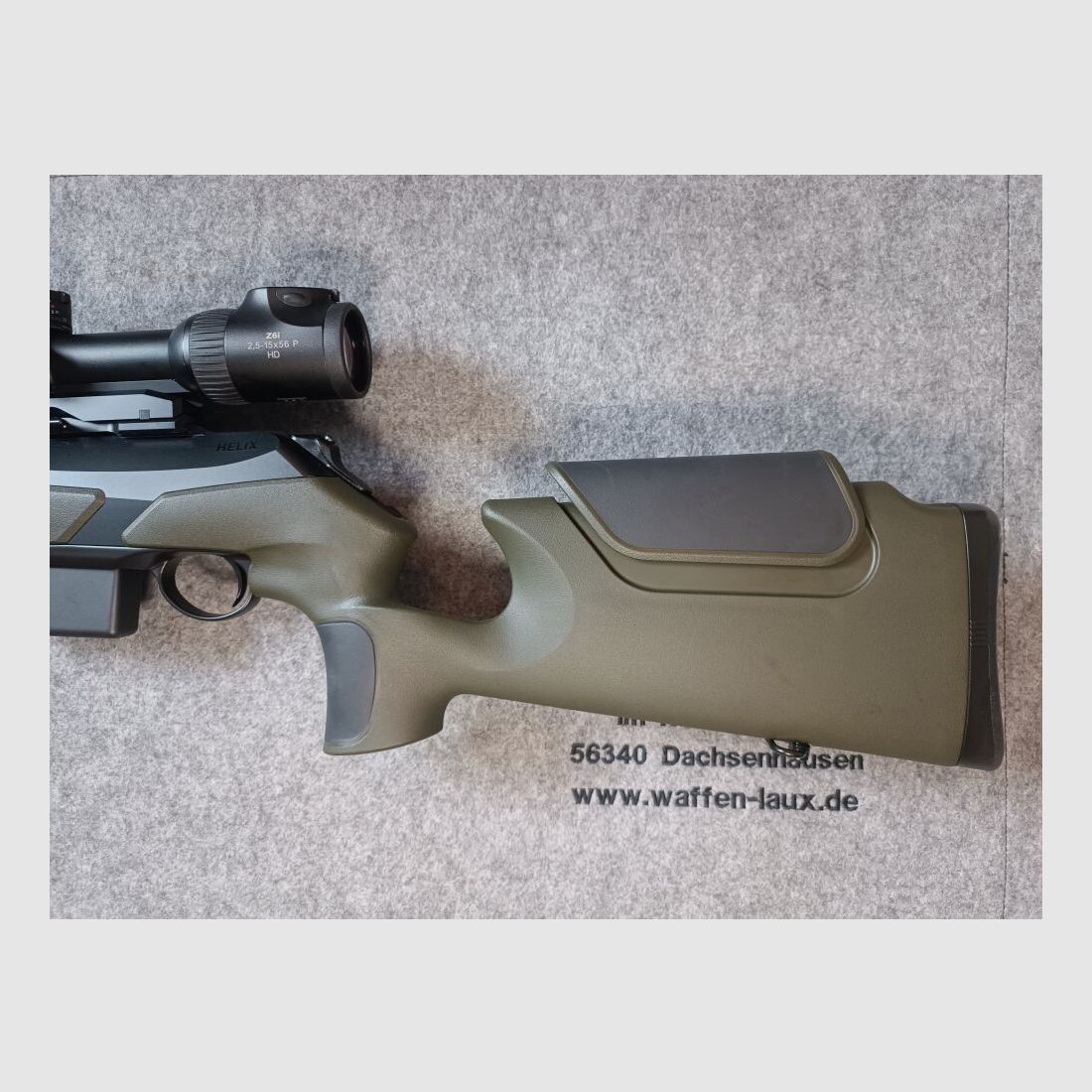 Merkel Modell Helix RX Speedster + ZF Swarovski Z6i 2,5-15x56 Dentler