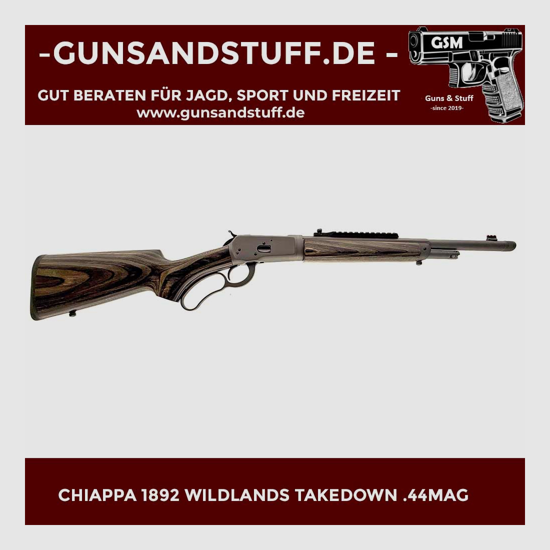 CHIAPPA 1892 WILDLANDS TAKEDOWN .44MAGNUM
