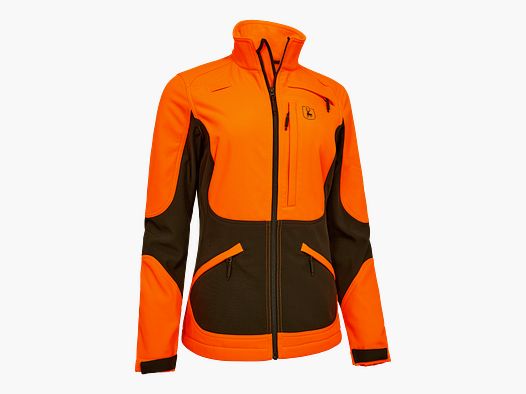 Veste Softshell Deerhunter Lady Rogaland Orange de Sécurité 36