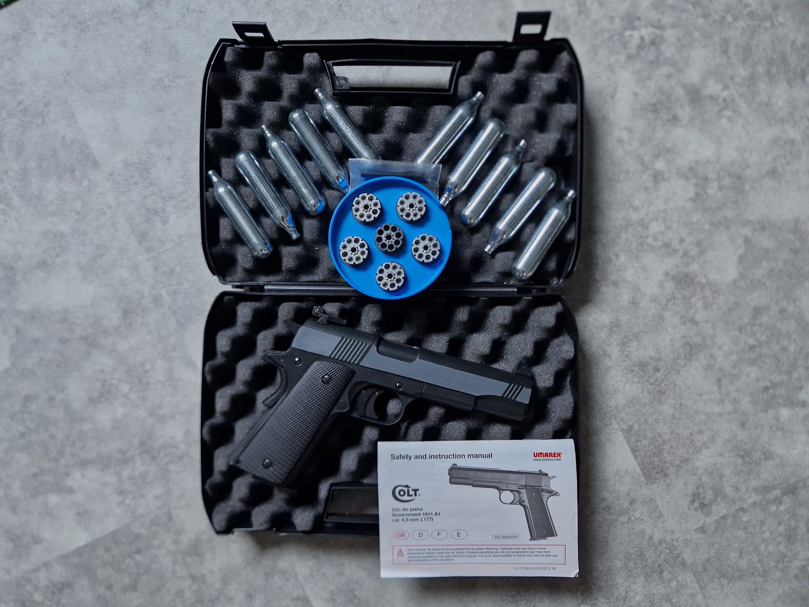 Colt 1911 Dark Ops Co2