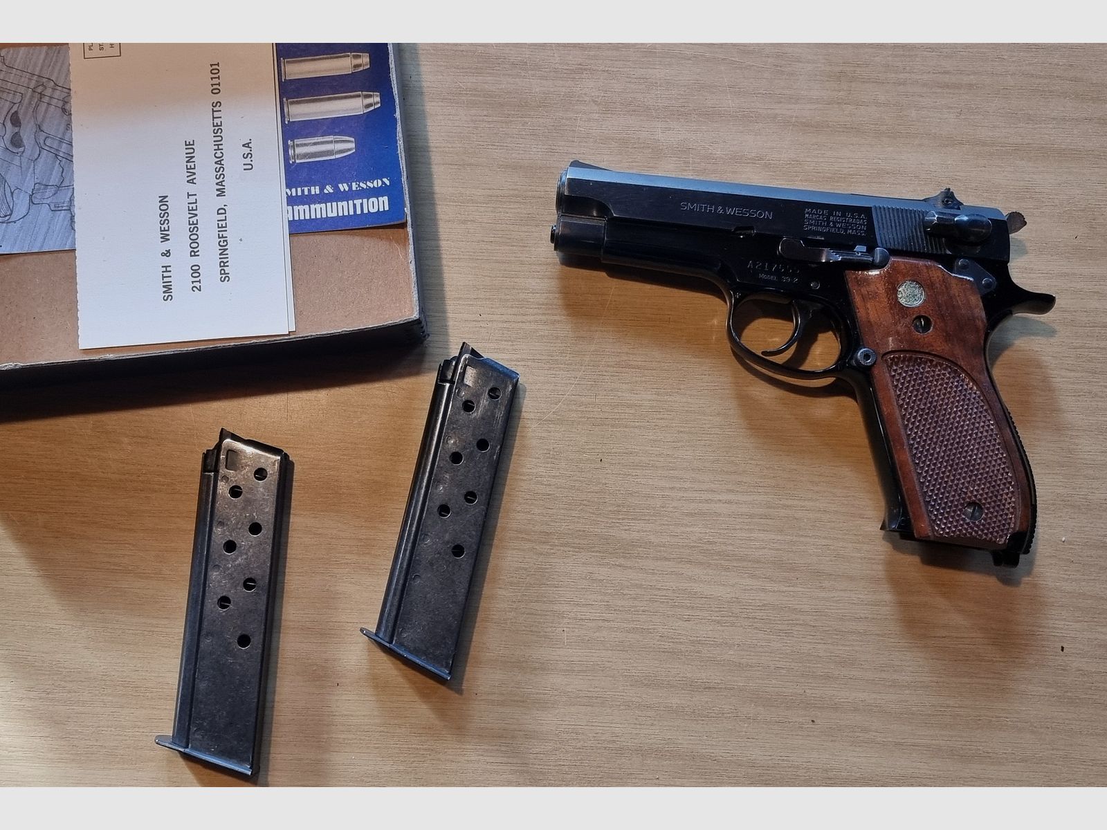 Smith & Wesson Mod. 39-2 in het kaliber 9mm