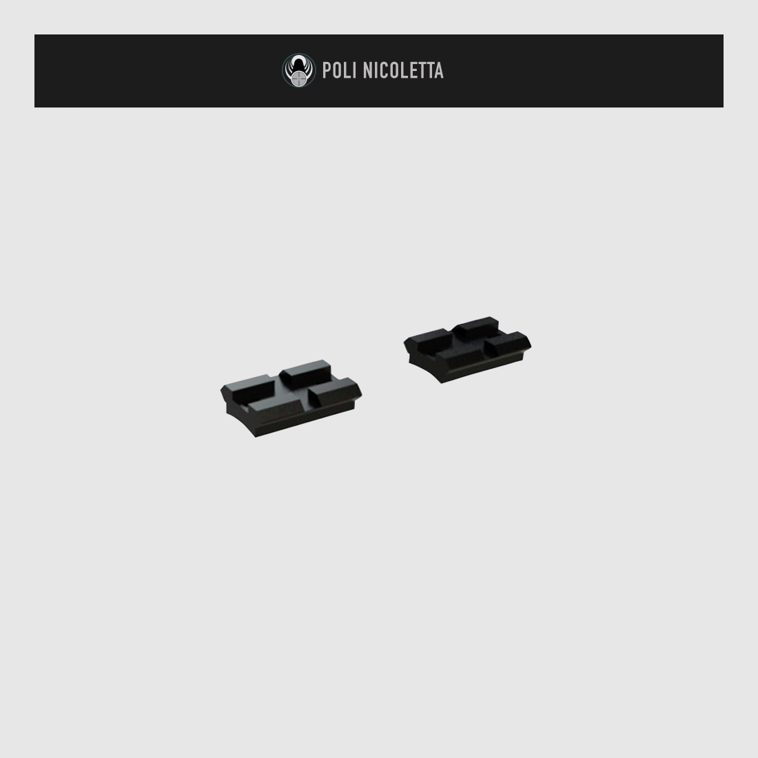 POLI NICOLETTA WEAVER BASE STEEL BROWNING A-BOLT (2PCS.)
