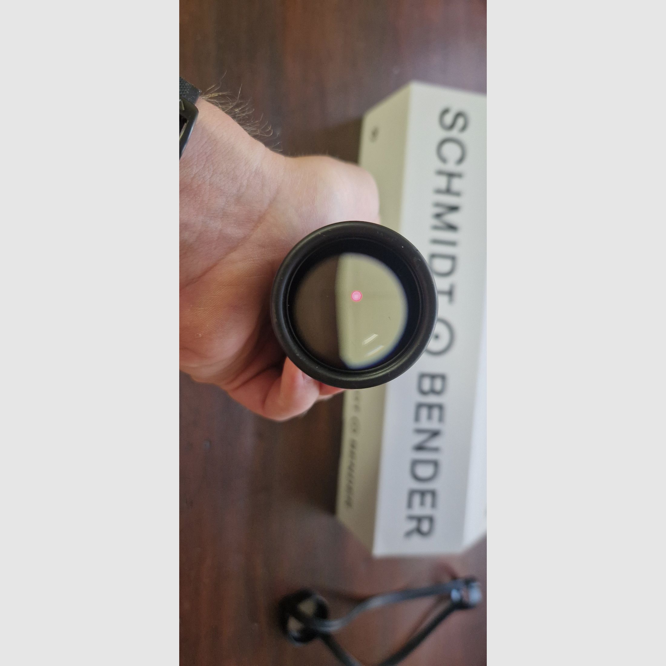 Schmidt & Bender 1,5-6x20 LM FD P3 Timer, Laserschutz Drückjagdglas Optik Zielfernrohr