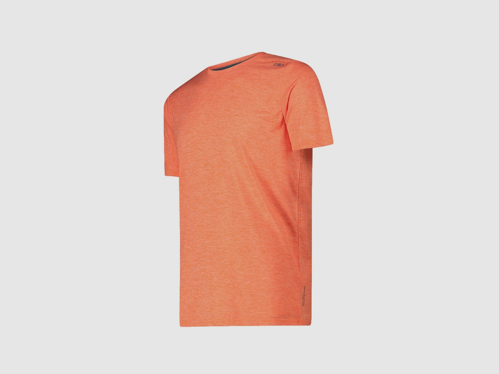 CMP Herren-T-Shirt aus Light Melange Jersey Flame