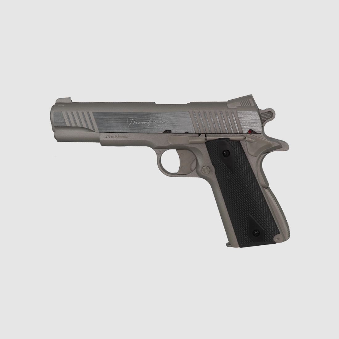 Pistole 1911 Thompson Silber Metall 4,5mm CO2, Bild 1 von 2