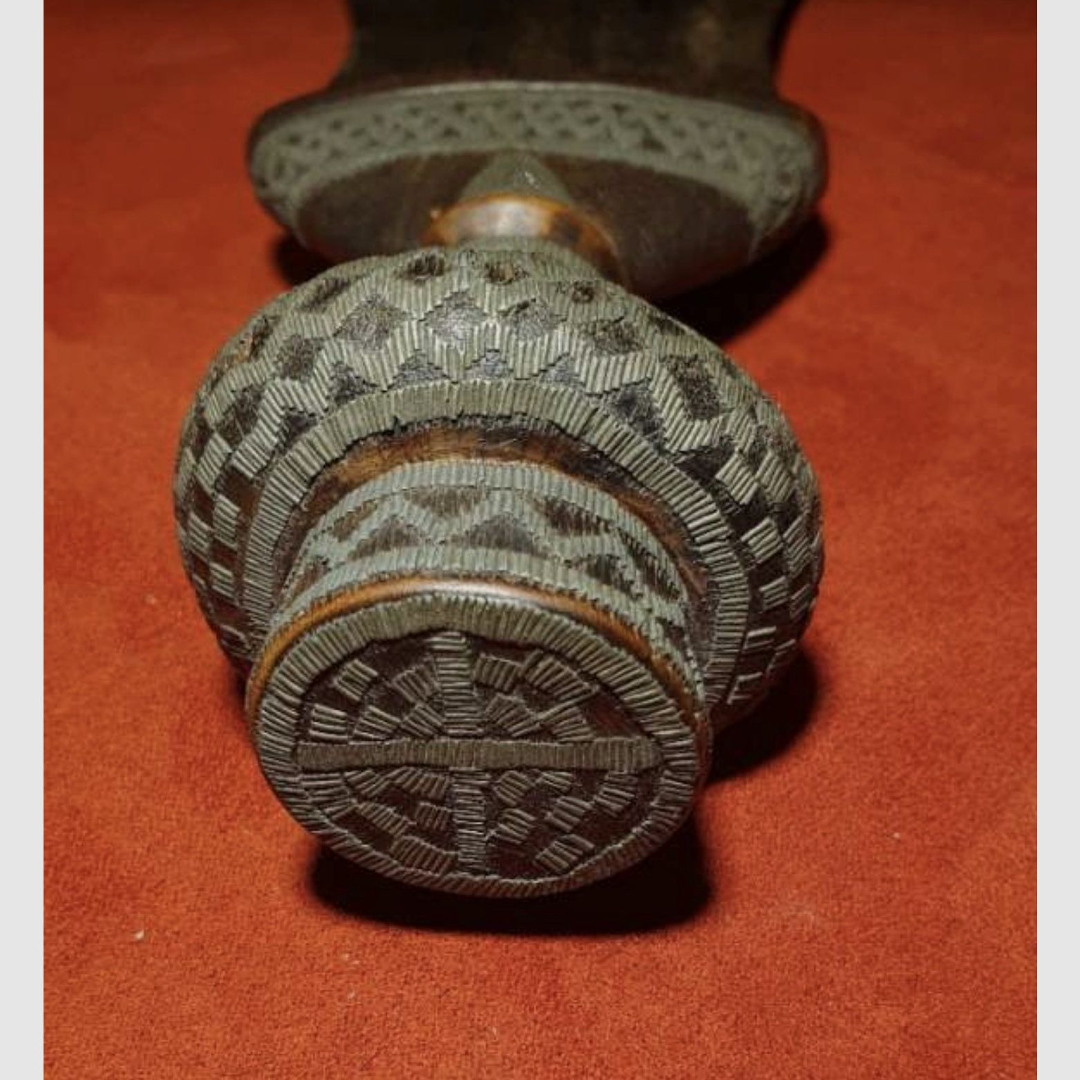 Bushono Ikula, short/ceremonial sword Belgian Congo