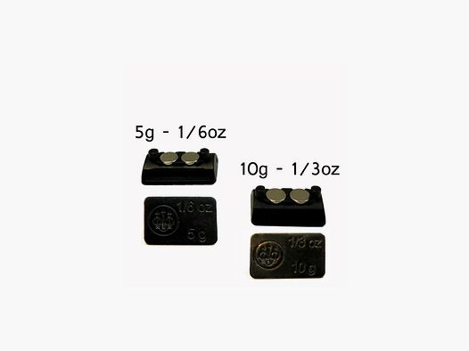 Beretta – SET DE POIDS MAGNÉTIQUES POUR CANNE 90g