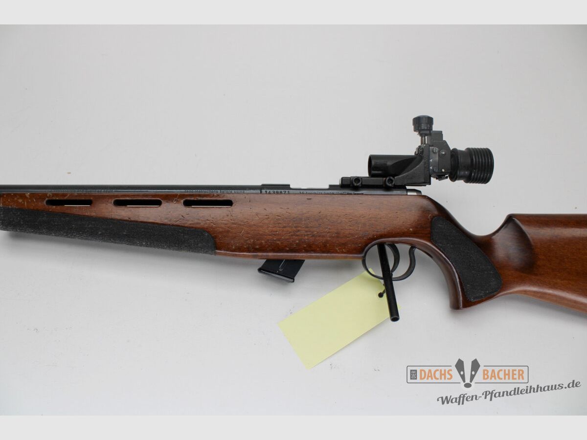 Rep. Büchse Anschütz ST Kal. .22lr mit Diopter und Matchlauf