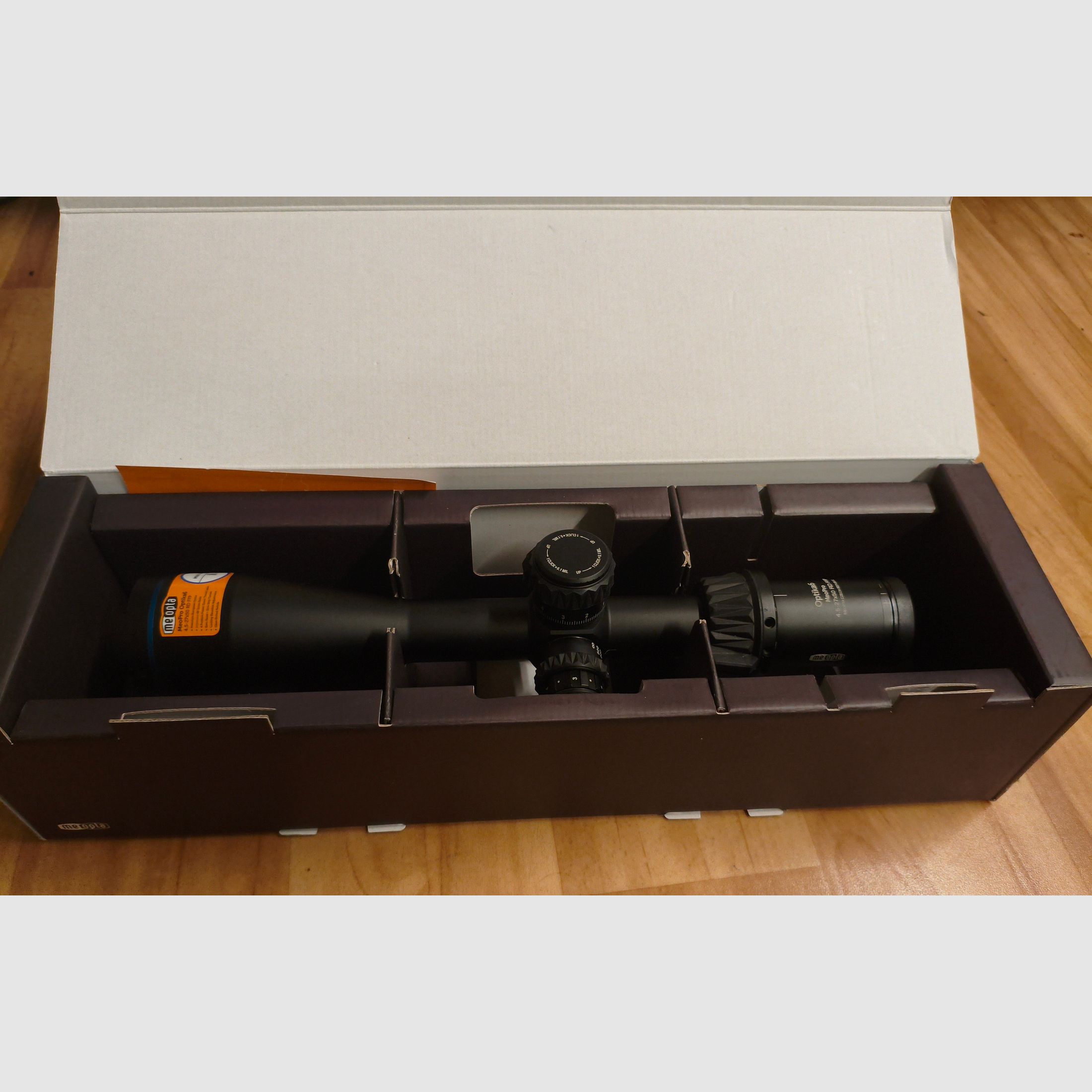 Meopta Optika6 4,5-27x50 RD FFP MRAD 1