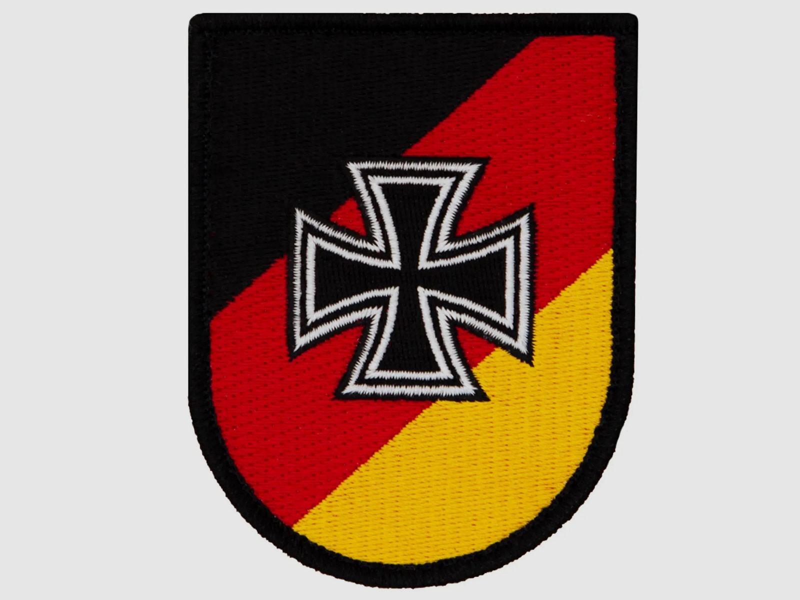 Café Viereck Café Viereck Patch Reserve Wappen schwarz rot goldfarben