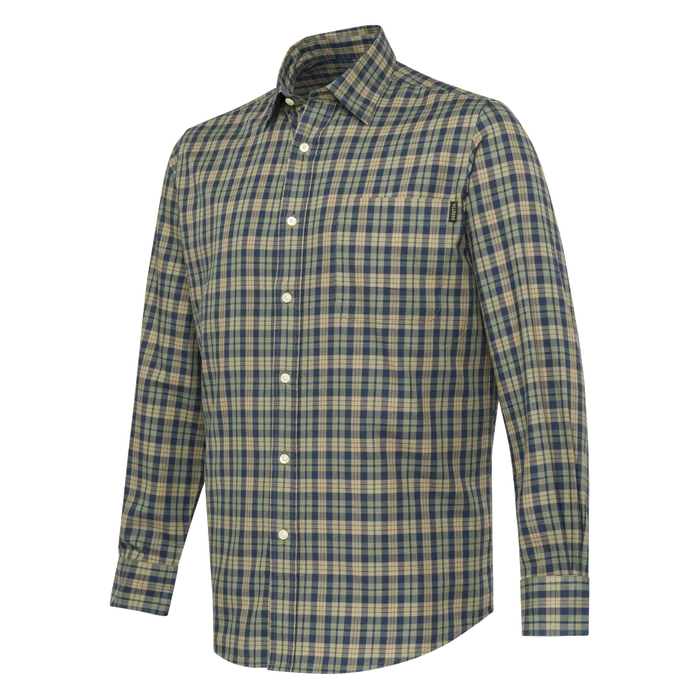 Chemise Beretta Bryggen en Vert/Bleu