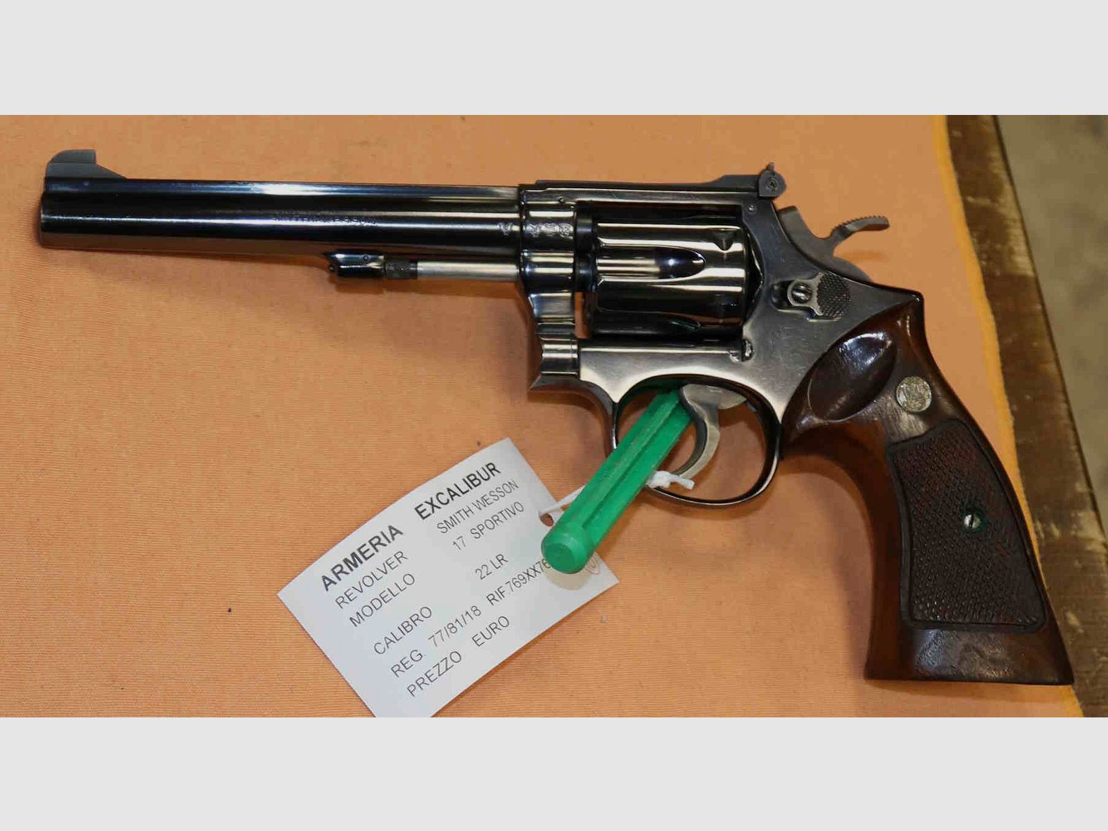 Smith & Wesson Model K17 .22LR Sport Revolver, image 6 of 8