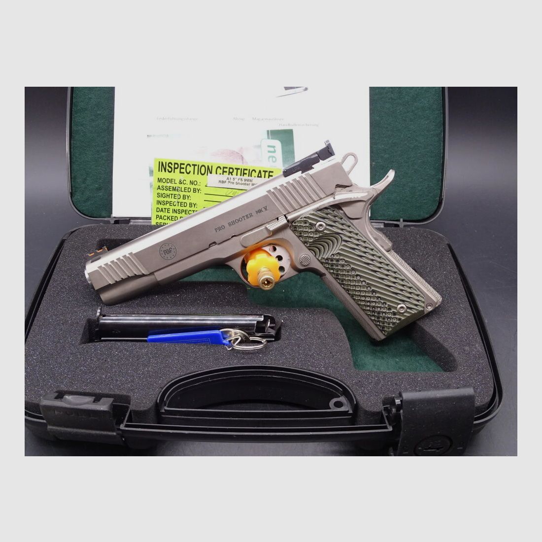 RBF 1911 Shooter MK V kaliber 9mm Luger BJ 2016 Shooter MK V